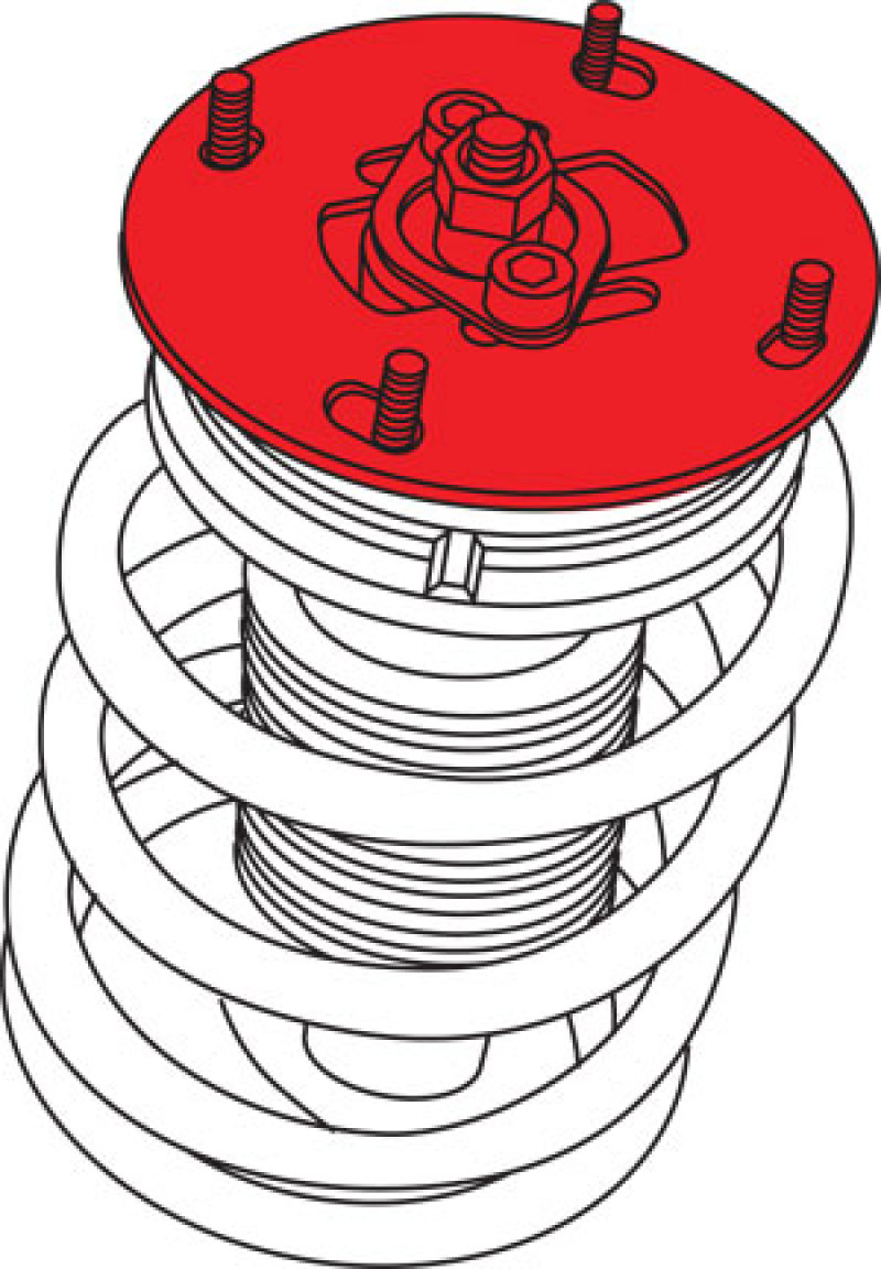Picture of SPC Performance SPC Adjustable Strut Mounts Shock Mounts & Camber Plates - 72040