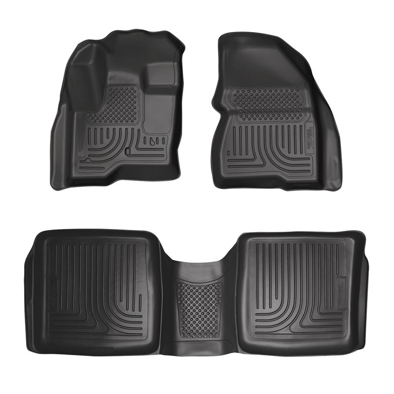 Picture of Husky Liners HL WB-Combo-Black Floor Mats - 98741