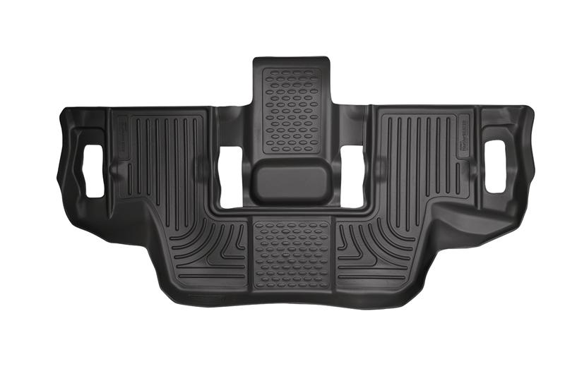 Picture of Husky Liners HL WB-Rear-Black Floor Mats - 19341