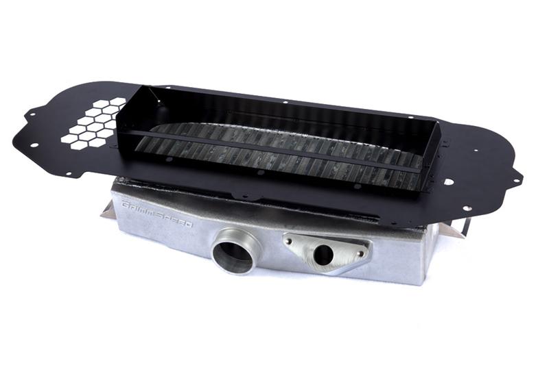 Picture of GrimmSpeed GRM TMIC Splitter Intercooler Ducting - GRM093077