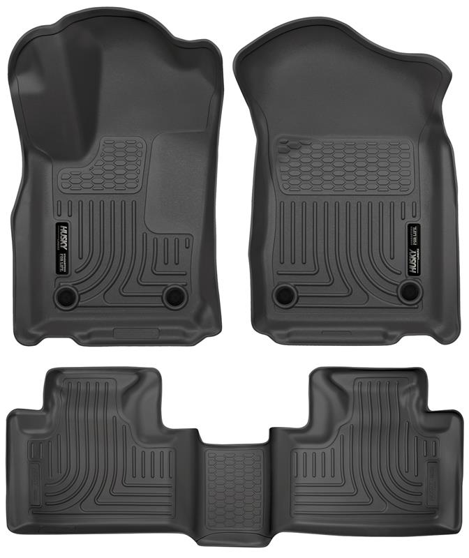 Picture of Husky Liners HL WB-Combo-Black Floor Mats - 99151