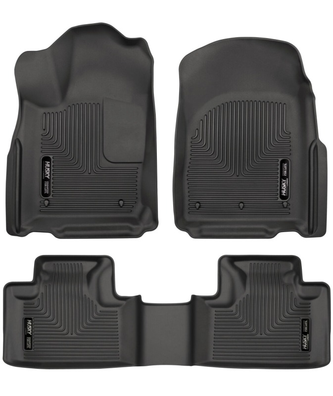 Picture of Husky Liners HL WB-Combo-Black Floor Mats - 99151