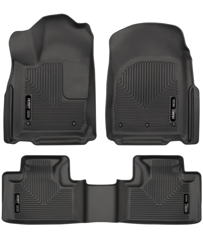 Picture of Husky Liners HL WB-Combo-Black Floor Mats - 99151
