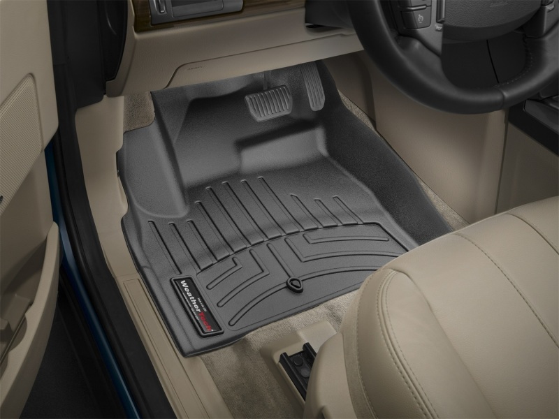 Picture of WeatherTech WT FloorLiner-Front-Blk Floor Mats - 446691