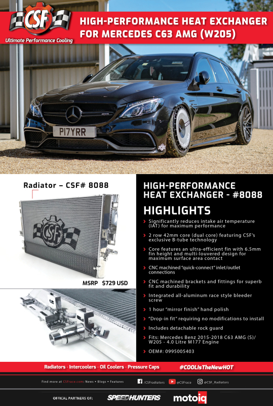 Picture of CSF Heat Exchangers Radiators - 8088