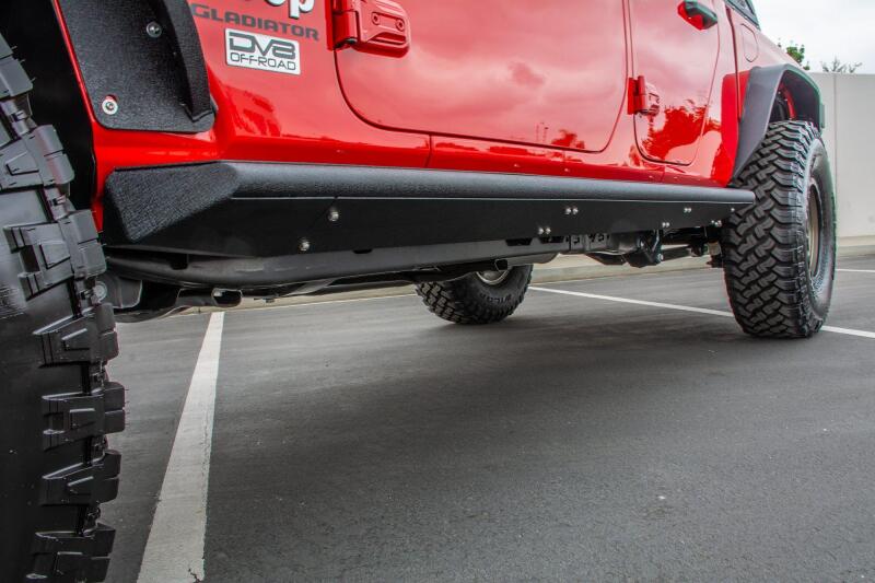 Picture of DV8 Offroad DVE Rock Slider Steps Side Steps - SRGL-02