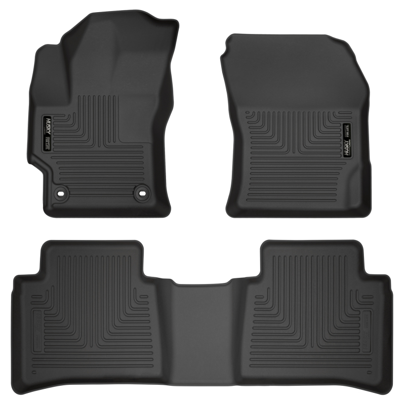 Picture of Husky Liners HL WB-Combo-Black Floor Mats - 95751