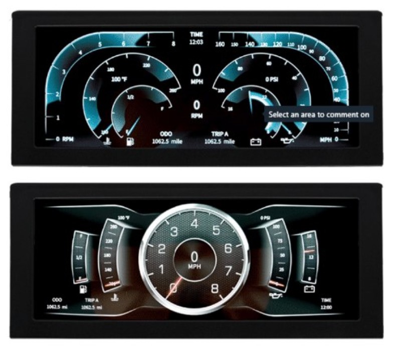 Picture of AutoMeter AM InVision Digital Dash Performance Monitors - 7005