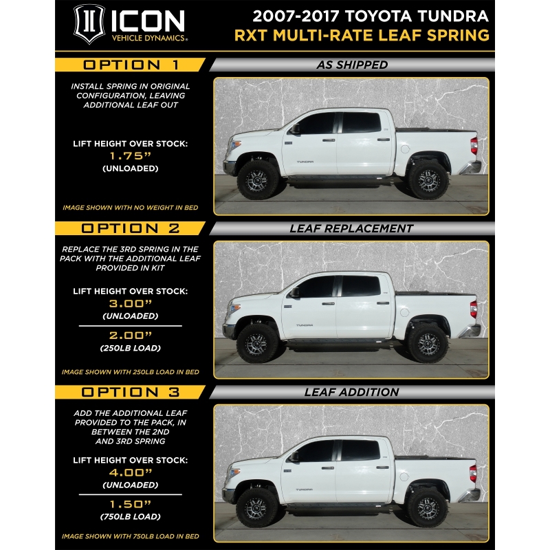 Picture of ICON ICO Leaf Springs Leaf Springs & Accessories - 158509