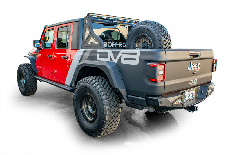 Picture of DV8 Offroad DVE Tire Carriers Chase Racks - TCGL-02