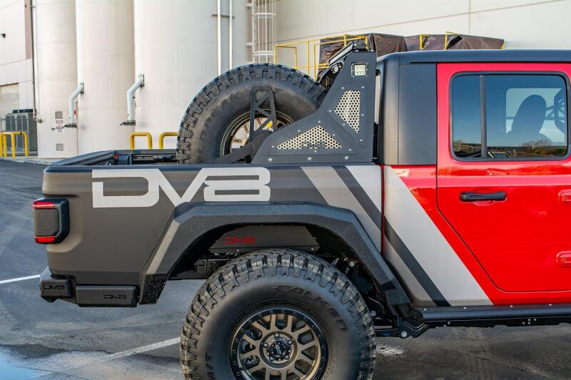 Picture of DV8 Offroad DVE Tire Carriers Chase Racks - TCGL-02