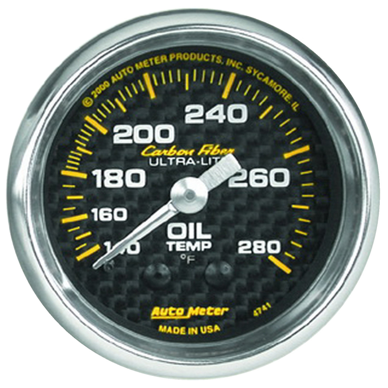 Picture of AutoMeter AM Carbon Fiber Gauges - 4741