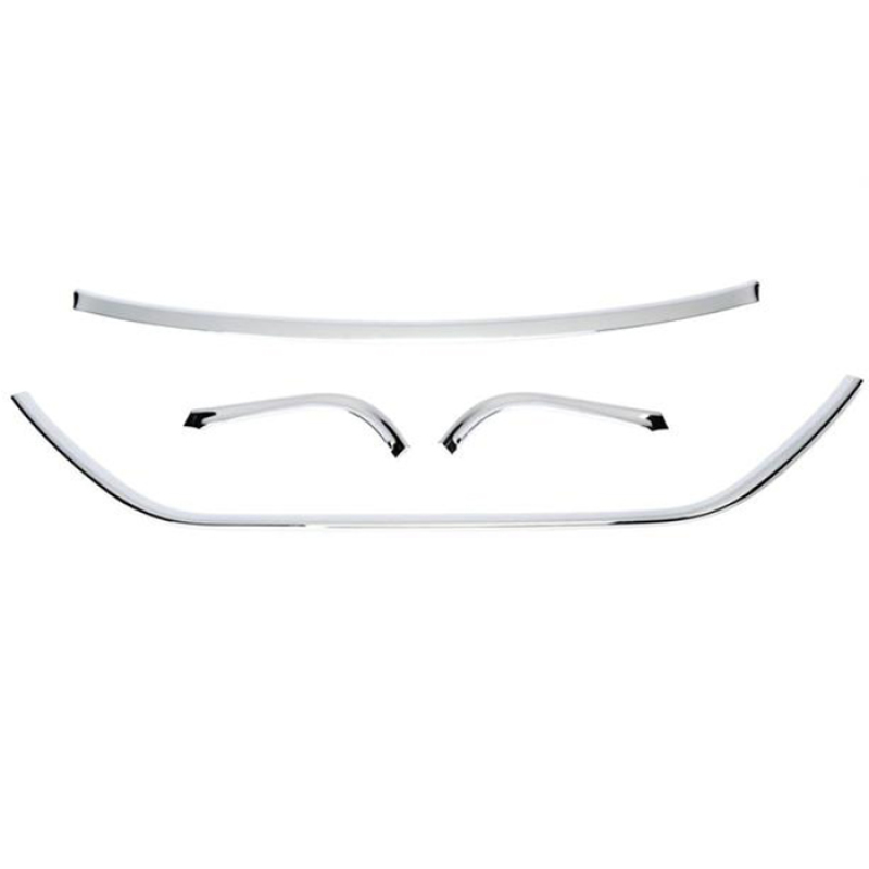 Picture of Putco PUT Chrome Trim Grille Covers Grille Guards - 401884