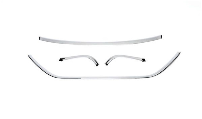 Picture of Putco PUT Chrome Trim Grille Covers Grille Guards - 401884