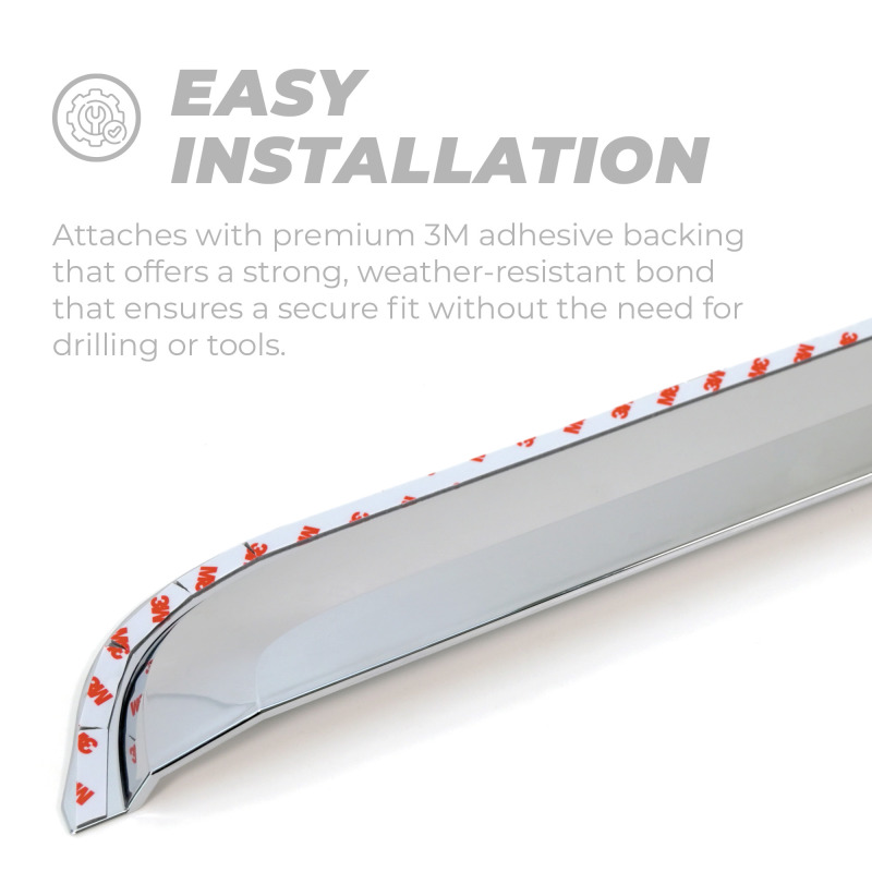 Picture of Putco PUT Element Chrm Window Visors Wind Deflectors - 480033