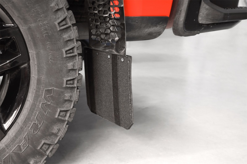 Picture of Putco PUT Mud Skins-Brushed SS Mud Flaps - 78120
