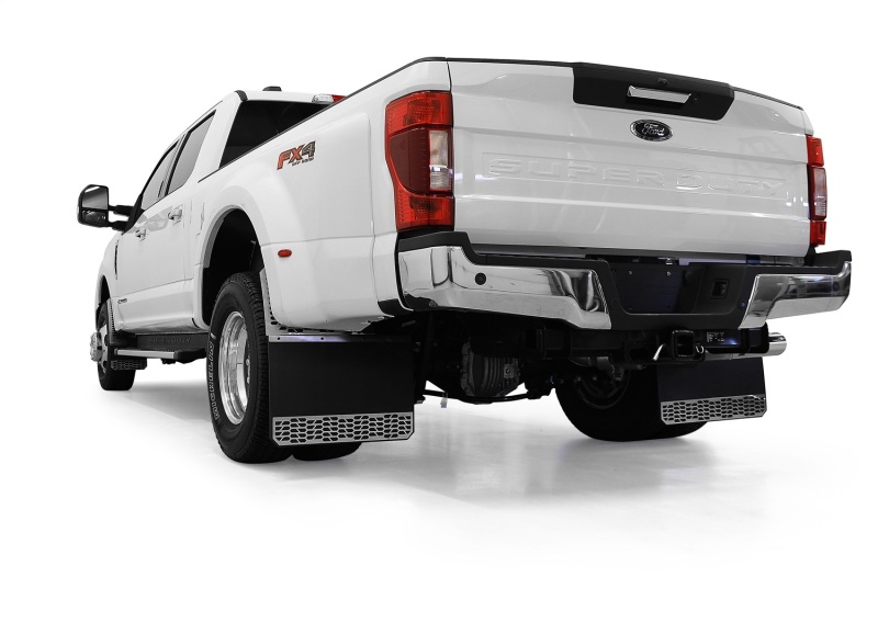 Picture of Putco PUT Mud Skins-Brushed SS Mud Flaps - 78140