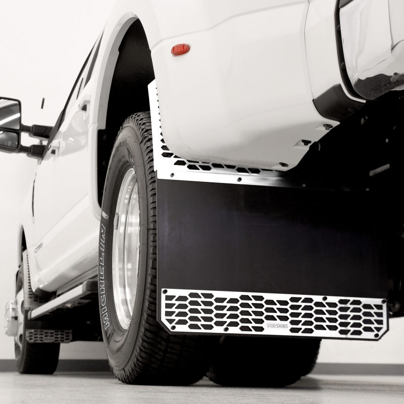 Picture of Putco PUT Mud Skins-Polished SS Mud Flaps - 78055