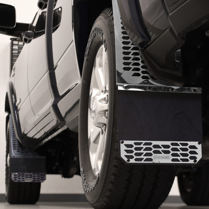 Picture of Putco PUT Mud Skins-Polished SS Mud Flaps - 78060