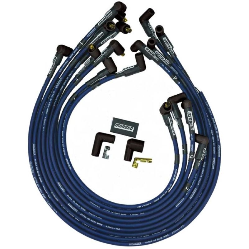 Picture of Moroso MOR Ignition-Wire Set Spark Plug Wire Sets - 73665
