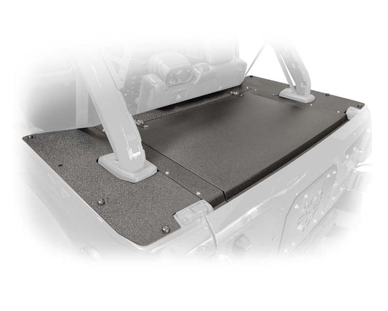Picture of DV8 Offroad DVE Tail Gate Plate Tailgate Accessories - JLRS-01