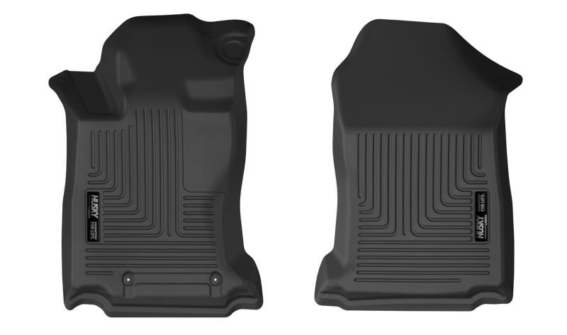 Picture of Husky Liners HL XAC-Front-Black Floor Mats - 54901
