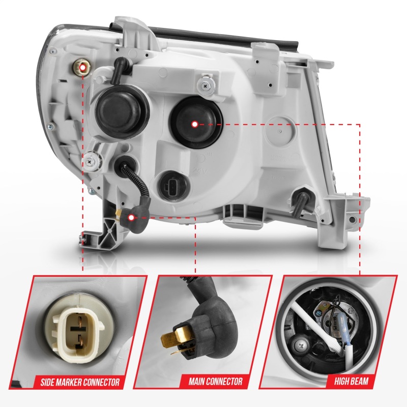 Picture of ANZO ANZ LED/Projector Headlights - 111517
