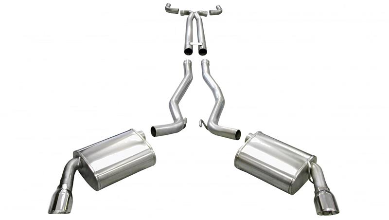 Picture of CORSA Performance COR Cat-Back + X-Pipe Sport - 14951