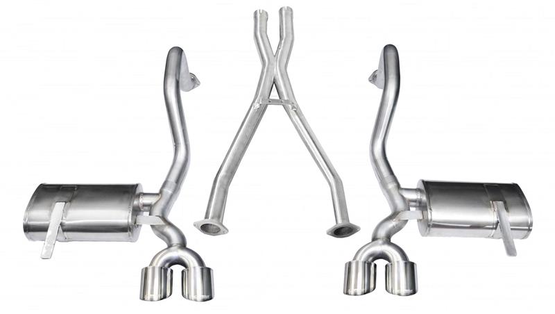 Picture of CORSA Performance COR Cat-Back + X-Pipe Xtreme - 14962