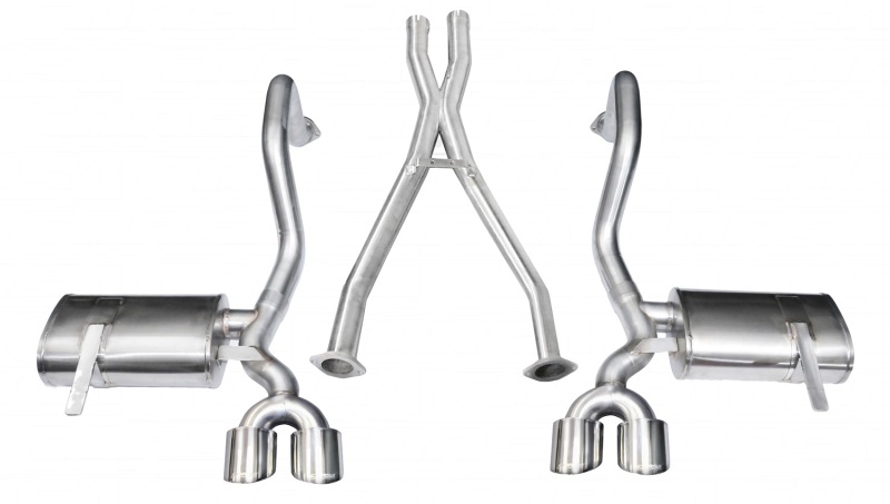 Picture of CORSA Performance COR Cat-Back + X-Pipe Xtreme - 14962