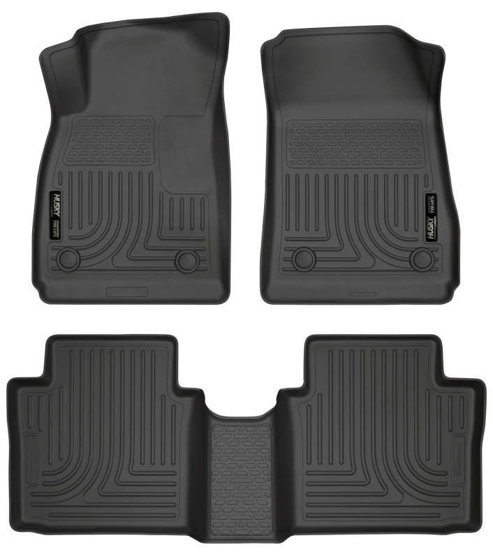 Picture of Husky Liners HL WB-Combo-Black Floor Mats - 99101