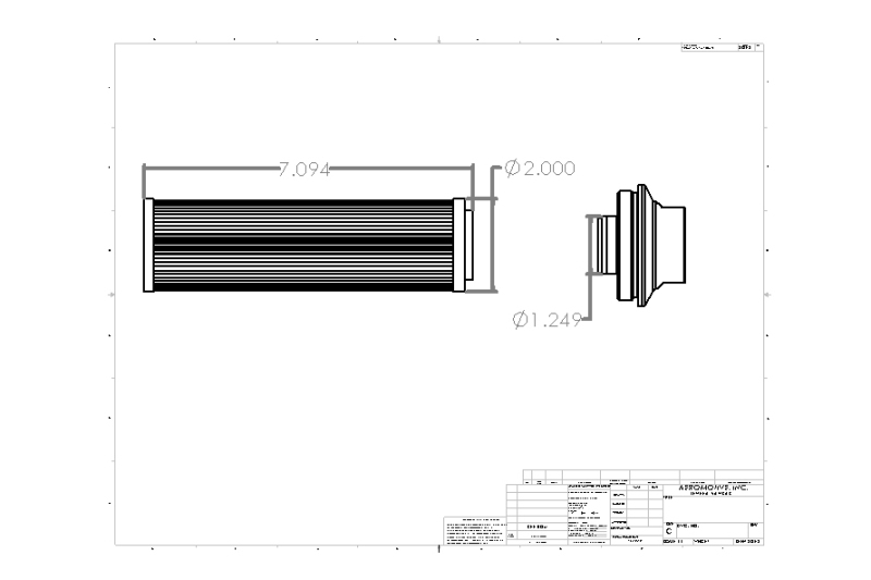 Picture of Aeromotive AER Fuel Filters - 12664