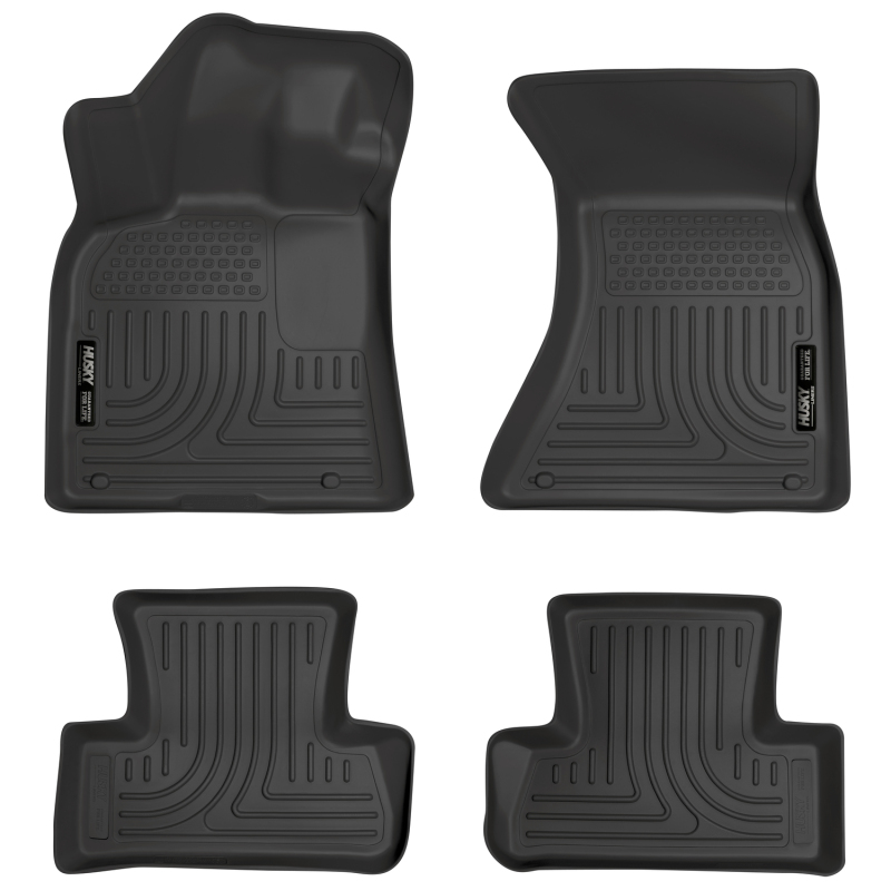 Picture of Husky Liners HL WB-Combo-Black Floor Mats - 96411