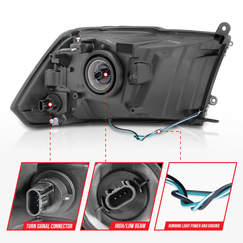 Picture of ANZO ANZ Crystal Headlights - 111516