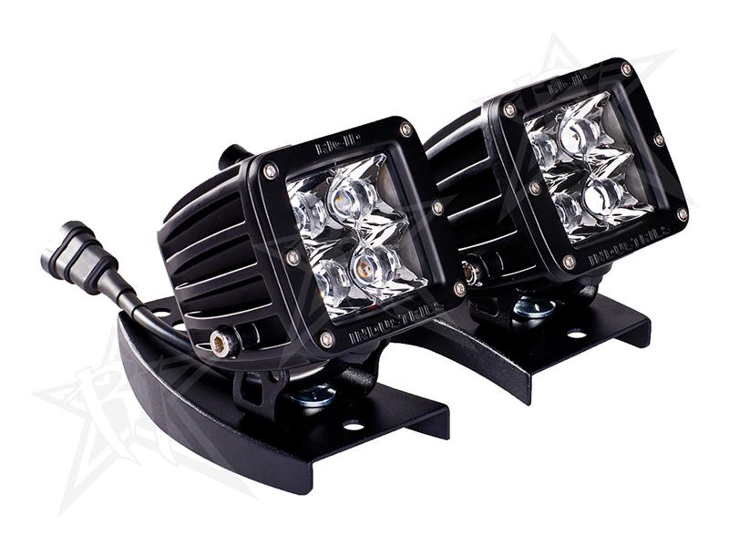 Picture of Rigid Industries RIG L-Brackets Light Mounts - 40184