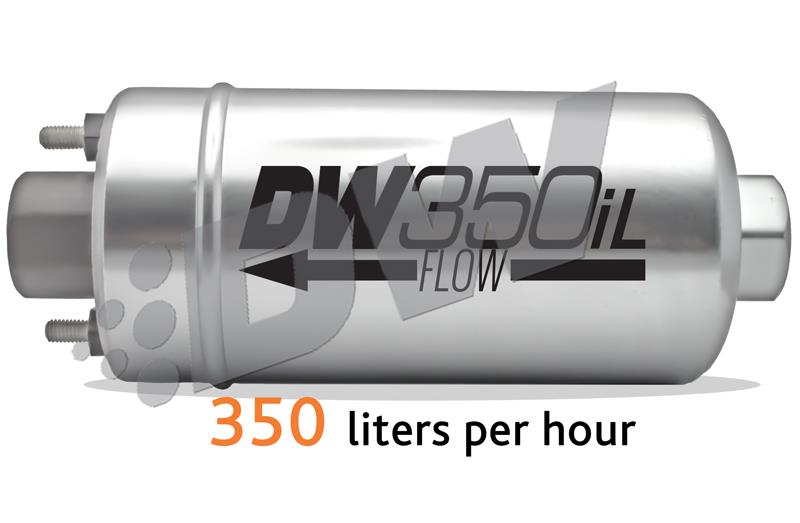 Picture of DeatschWerks DW DW350iL In-Line Fuel Pumps - 9-350