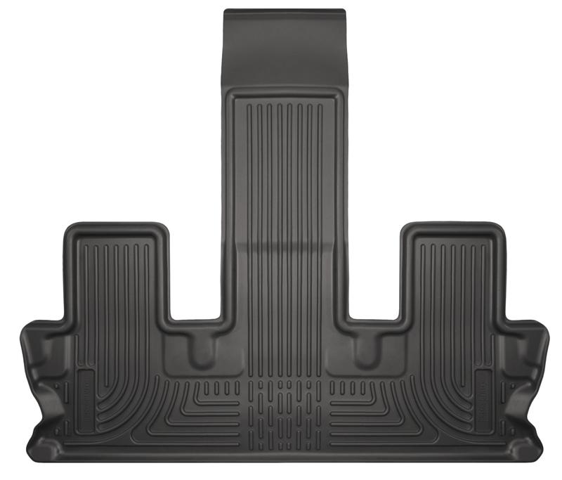 Picture of Husky Liners HL WB-Rear-Black Floor Mats - 19601