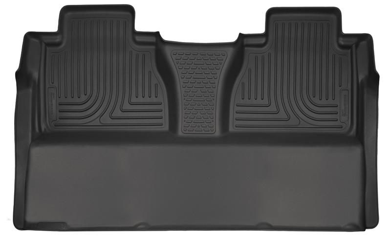 Picture of Husky Liners HL WB-Rear-Black Floor Mats - 19581