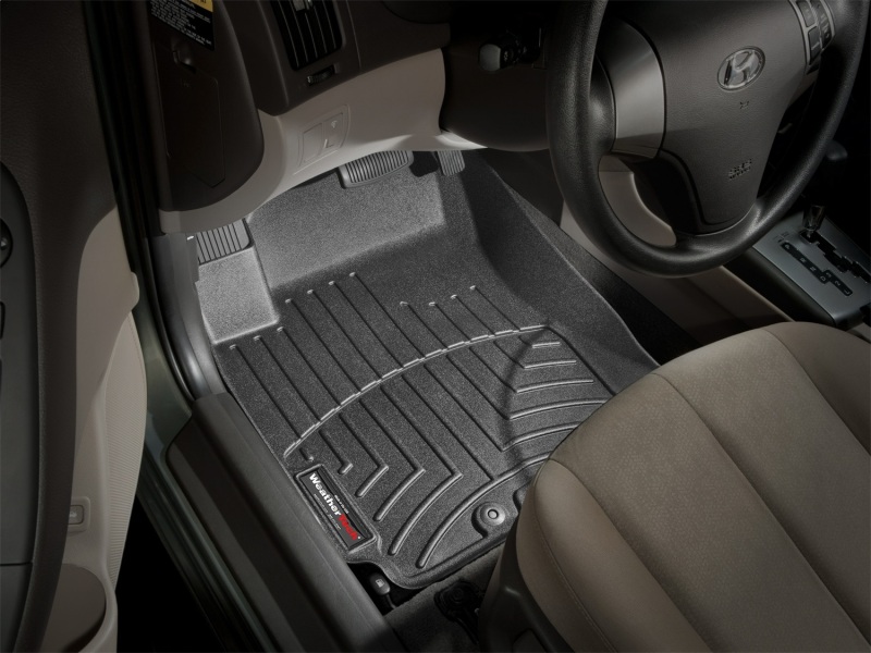 Picture of WeatherTech WT FloorLiner-Front-Blk Floor Mats - 442481
