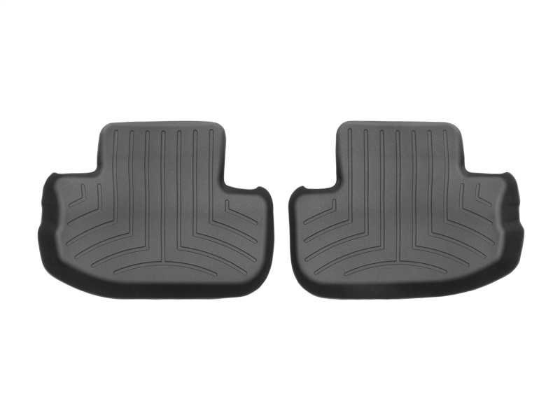 Picture of WeatherTech WT FloorLiner-Rear-Blk Floor Mats - 442672