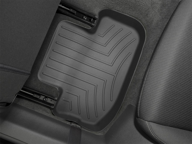 Picture of WeatherTech WT FloorLiner-Rear-Blk Floor Mats - 442672