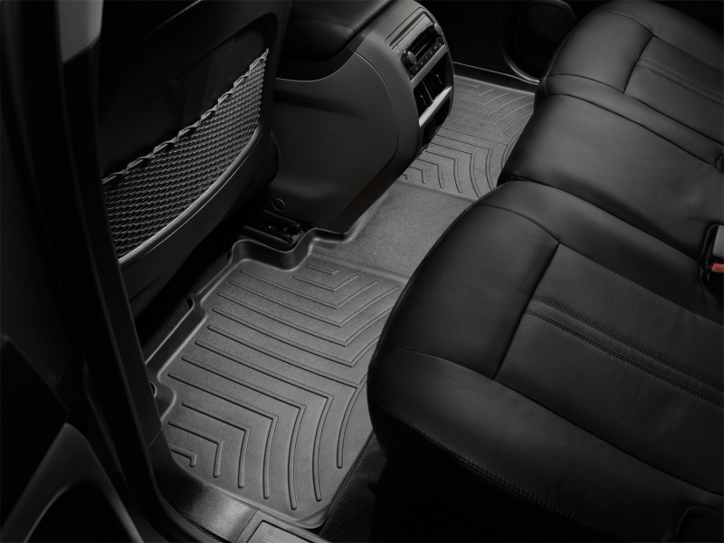 Picture of WeatherTech WT FloorLiner-Rear-Blk Floor Mats - 442782