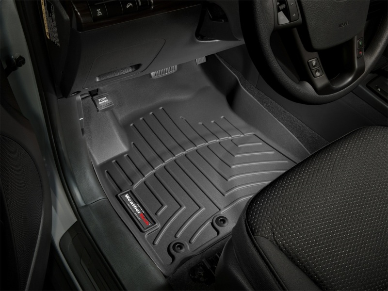 Picture of WeatherTech WT FloorLiner-Front-Blk Floor Mats - 442871
