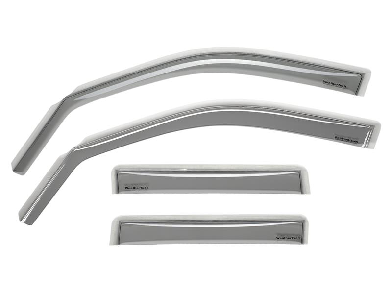 Picture of WeatherTech WT Deflector-Cmbo-Lght Smk Wind Deflectors - 72130