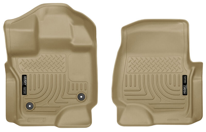 Picture of Husky Liners HL WB-Front-Tan Floor Mats - 18363