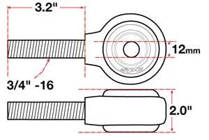 Picture of SPC Performance SPC XAXIS Flex Joint Control Arms - 15733
