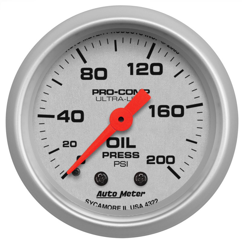 Picture of AutoMeter AM Ultra-Lite Gauges - 4322