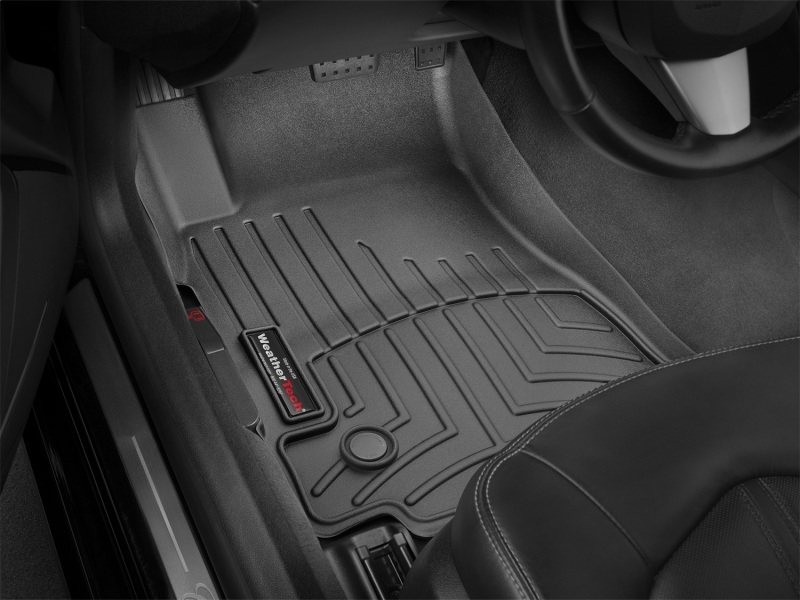 Picture of WeatherTech WT FloorLiner-Front-Blk Floor Mats - 447641