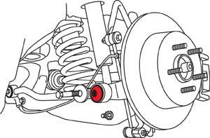 Picture of SPC Performance SPC Camber/Toe Bolt Adjuster Camber Kits - 66055