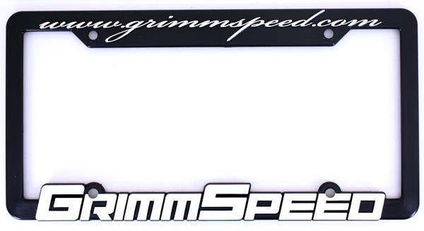 Picture of GrimmSpeed GRM License Plate Frames License Frame - GRM111002